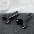 thumbnail image 3 of Motorcycle 3.5Inch Straight Handlebar Risers for Harley Softail Dyna Street Bob Sportster Aluminum Base Silver Straight, 3 of 3