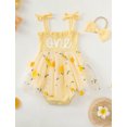 thumbnail image 3 of HWJAD Baby Girl 1st Birthday Clothes One Year Old Tulle Romper Dress Sleeveless Cake Smash Outfits 9-12 Months, 3 of 7