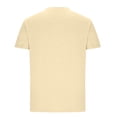 thumbnail image 5 of Hjlmsx Men's Short Sleeve T Shirts Crew Neck Soft Comfy Summer Tee Tops Plus Size Running Gym Athletic Workout Basic Tee Shirts, 5 of 6