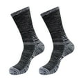 thumbnail image 5 of Mosey 1 Pair Men Winter Sports Socks Mid-tube Thickened Soft Anti-slip Elastic Patchwork Color Matching No Odor Basketball Football Jogging Socks, 5 of 8