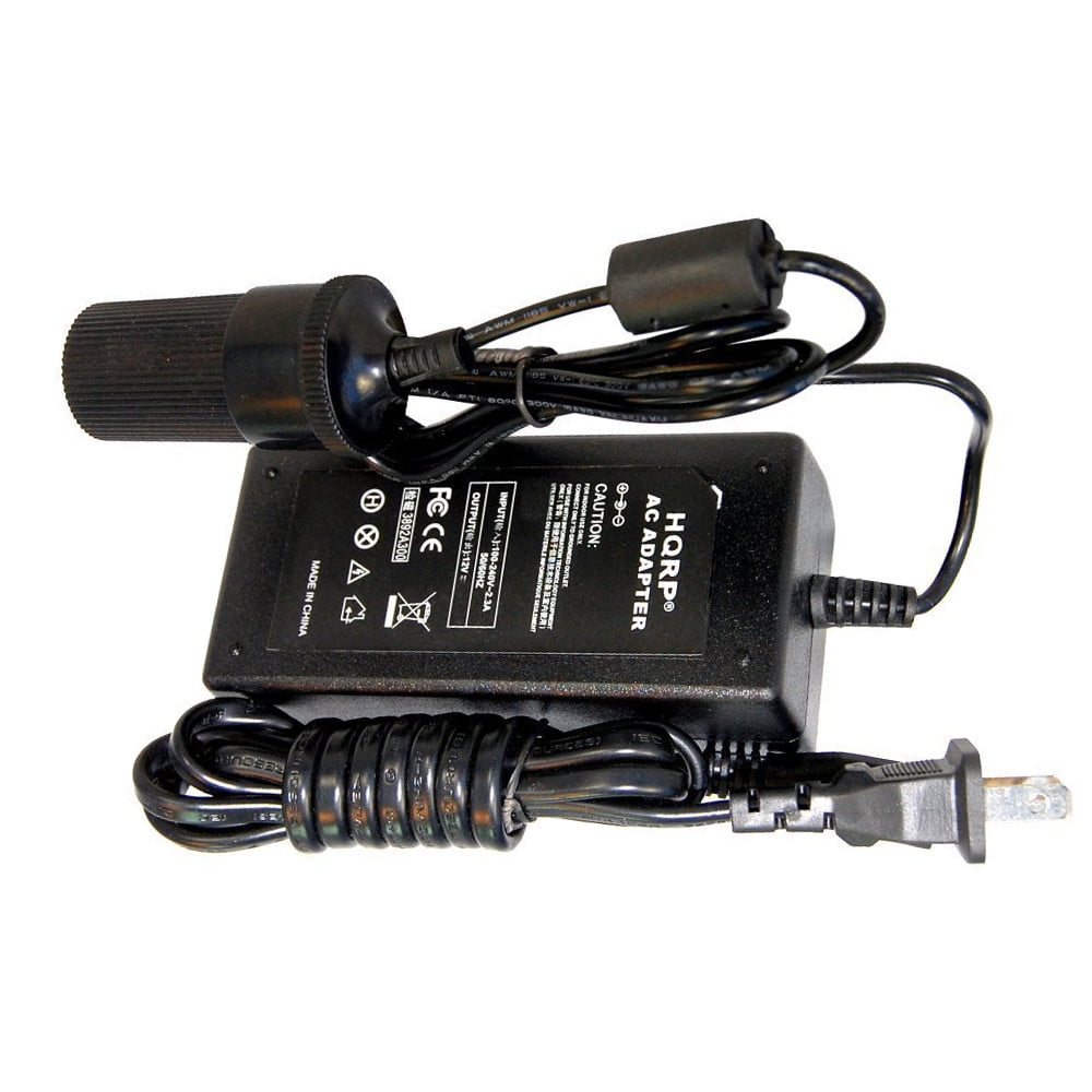 HQRP High Power Car Charger Converter 7 Amp AC to 12V DC for P-75 Koolatron Kool Kaddy 36 Quart Cooler/Warmer / P-85 Koolatron Krusader 52 Quart Cooler/Warmer / Mini Fridge Koolatron Cocola