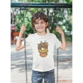 thumbnail image 2 of Unicorn Donut With Pumpkin T-Shirt Juniors -Image by Shutterstock,  x-Small, 2 of 4