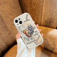thumbnail image 1 of Funda de cuero de lujo para iphone 14, 13, 12, 11 Pro, 13Pro, 14Pro, Max, 7, 8 Plus, X, XR, XS, Max, XSMax, SE, 2020, 2022 Fivean unisex, 1 of 2