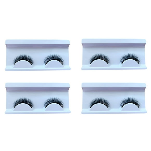 Pestañas magnéticas largas, reutilizables, de visón sintético, espectaculares, estilo ojo de gato.