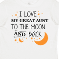 thumbnail image 4 of Inktastic I Love My Great Aunt To The Moon and Back Boys or Girls Toddler T-Shirt, 4 of 5