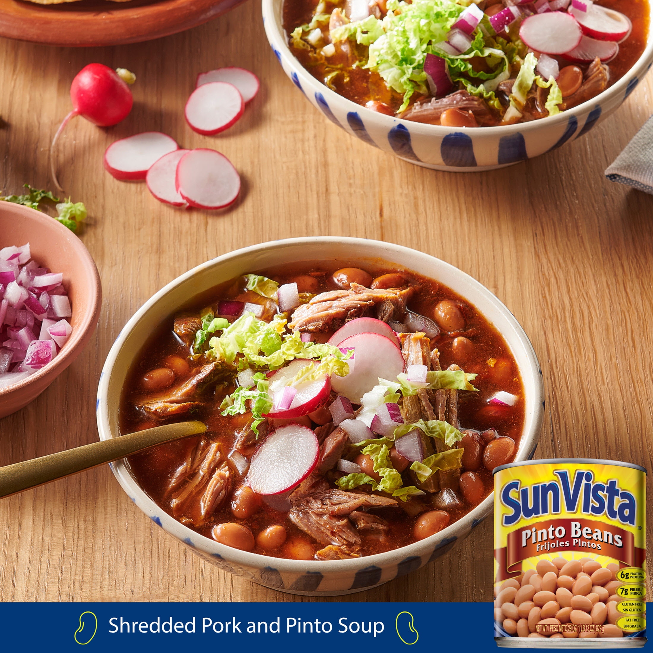 SunVista Pinto Beans 29 oz. Can