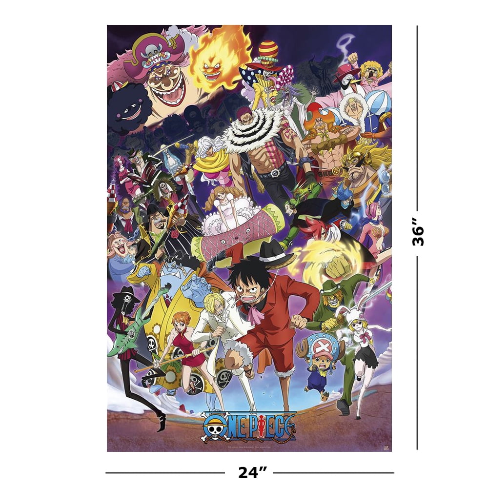 One Piece - Anime TV Poster (Big Mom Saga - Characters) (Size: 24