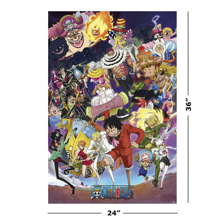 One Piece - Anime TV Poster (Big Mom Saga - Characters) (Size: 24