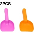 thumbnail image 5 of Pala de nieve para niños, mini palas de nieve de plástico, pala de arena, juguetes de jardinería, herramienta para palear nieve con mango, 2 piezas, color aleatorio, 5 of 5