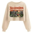 thumbnail image 2 of Crop Top for Womens Halloween Printed Sweatshirts Lantern Long Sleeve Blouses Casual Loose T-Shirts Crewneck Pullover Tops Fall Halloween Costumes, 2 of 4