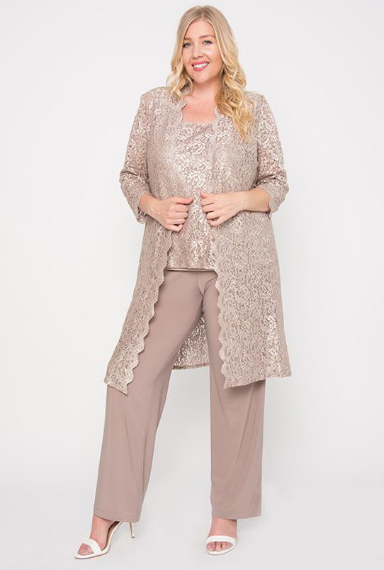 mother of the groom pantsuits plus size