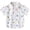 White, variant on HUITKMM Easter Shirts for Boys Short Sleeve Button Down Shirt Dinosaur Print Casual Summer Top for Kids
