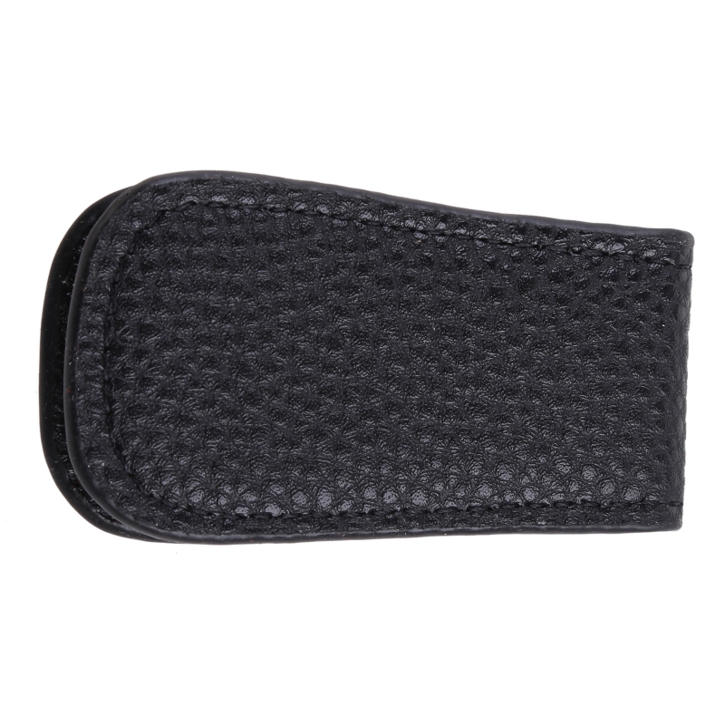 Men's Slim RFID Blocking Wallet With Money Clip - Thin Minimalist Credit Card Holder (Black)
