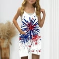 thumbnail image 2 of Auroural girls clothes size 8/10 jumpsuit for girls 9 years Girl's Summer Sleeveless Fashionable Printed Thin Strap Overalls With Pockets Jumpsuit Shorts Jumpsuit Shorts one piece jumpsuit kids, 2 of 5