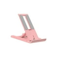 thumbnail image 1 of Dalazy Pliable Support de Téléphone Support de Bureau Multi Angle ABS Tablette Flexible Universel Monter Mini Support Résistant aux Chocs Ordinateur Portable Rose, 1 of 1