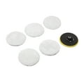 thumbnail image 1 of Buffing Pad Cover, Wide Application Reusable Polishing Bonnet Pad Long Lifespan  For Car Polishing Machines, 1 of 8