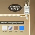 thumbnail image 2 of DAYBETTER 2Pack Battery Powered LED Strip Lights, 32.8ft USB White LED Strip Lights, Cuttable, for Bedroom, Dormitory, Tent, TV, Under Cabinet, 2 of 7