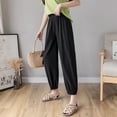 thumbnail image 3 of SIYUDAN Womens Pants Women'S Pants Casual Black Adult Pants For Women Comfortable Pants For Women For Work Wide Leg Pants Woman With Pockets Women Fall Pants, 3 of 5