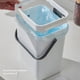 thumbnail image 4 of Cubo de basura Bearachild Cesto de basura Accesorios para el hogar Puerta de tamaño compacto Reciclaje de baño multiusos Blanco, 4 of 6