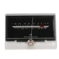 clearance VU Meter LED White Backlit Accurate Measurement Power Amplifier DB Meter for Studio