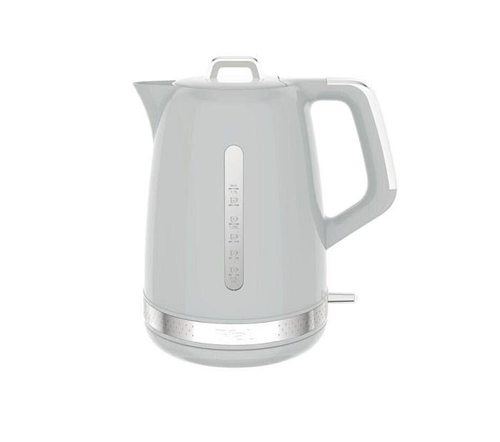 grey electric kettle