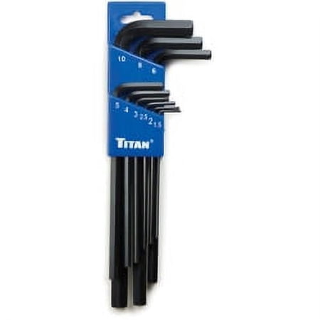 UPC: 0802090127199 | 9 pc Metric Long Hex Key Set