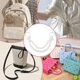 thumbnail image 6 of 2Pcs Plastic Pearl Pendant Decorations with Alloy Ring Clasps for Bag Mobile Phone Decorations White 295mm for DIY, 6 of 6