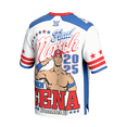 thumbnail image 3 of Men's ProSphere White John Cena Final Match Fashion Football Jersey, 3 of 3