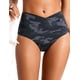 thumbnail image 4 of Parte Inferior de Bikini CRZ YOGA Cintura Alta con Corte en V Camuflado Pequeño, 4 of 5