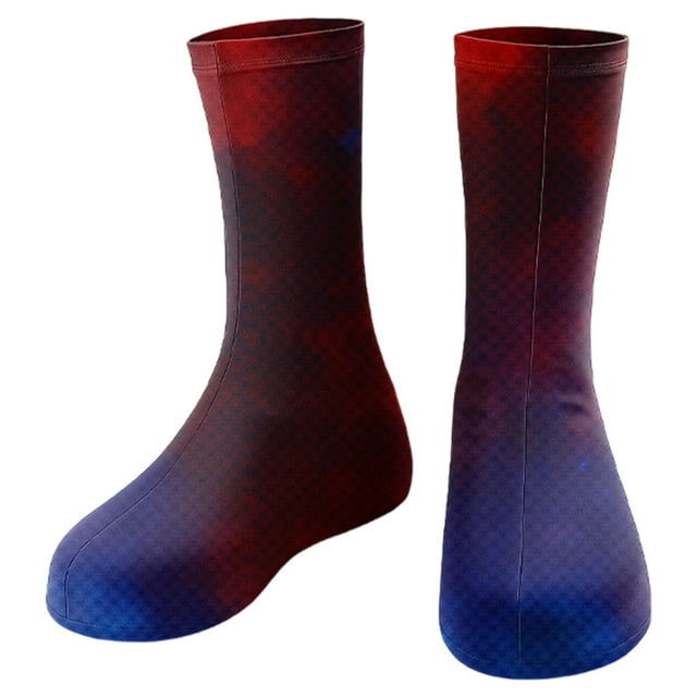 Hearth & Gear Couleurs Éblouissantes Style Adulte Couvertures de Chaussures d'Aventure en Plein Air pour Randonnée Vélo et Sports et Boue Couvertures de Chaussures Réutilisables Protecteurs de Bottes pour Activités Extérieures Cyclisme Randonnée Camping Chaud
