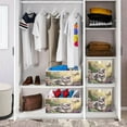 thumbnail image 6 of Cabinet Storage Basket 15.75x10.63x6.96 Inches Storage Box Foldable, Storable and Easy to Assemble ，Open Home Storage Bins ，Closet Storage Bins Beautiful Cute Husky, 6 of 8