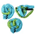 thumbnail image 1 of Hamaca antigravedad para yoga aéreo, Fitness, agarre colgante, inversión, trapecio, columpio (azul y verde) NikouMX Deportes, 1 of 8