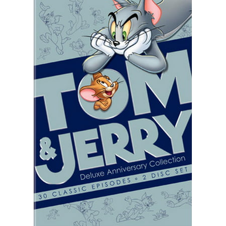 Tom & Jerry Deluxe Anniversary Collection (DVD) (Best Tom And Jerry Cartoon Episodes)
