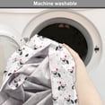 thumbnail image 6 of Cartoon Dog Crate Cover, Illustration of Continuous Anteater Along Beanie and Hearts Scattered Around, Easy to Use Pet Kennel Cover Small Dogs Puppies Kittens, 7 Sizes, Coral Dark Taupe, by Ambesonne, 6 of 6