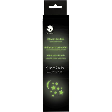 UPC: 0814792017524 | Silhouette Smooth Heat Transfer Material 9 X36 -Glow In The Dark