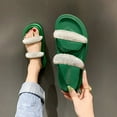 thumbnail image 3 of Vedolay Summer Sandals for Women 2023 Wedge Sandals for Women Summer Casual Sandals Walking Shoes,Green 7.5, 3 of 4