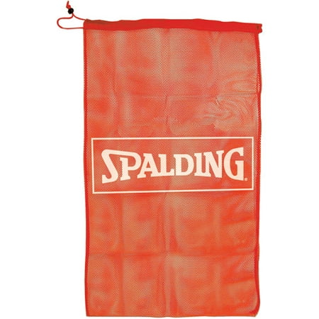 Spalding Mesh Equipment Bag, Red