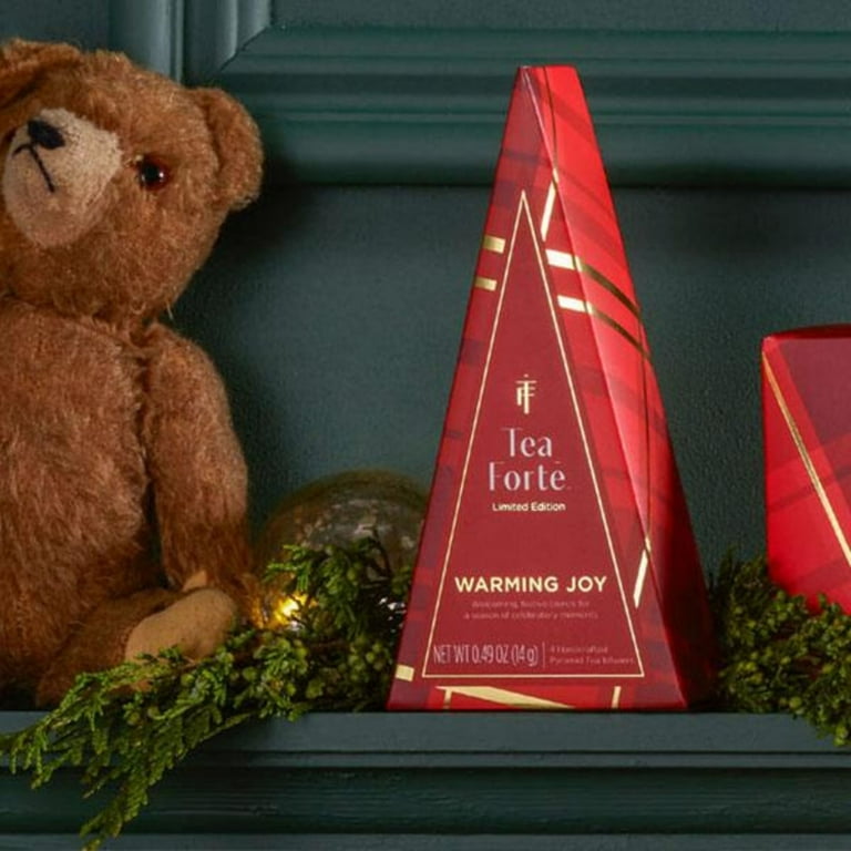 ティート　teat イーブー　蓄光 Tea Forte Limited Edition Warming Joy Holiday Petite Tea Tree