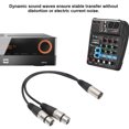 thumbnail image 3 of Cable Divisor XLR Y ANGGREK Macho XLR 1 Pie a Doble XLR Hembra, 3 of 7