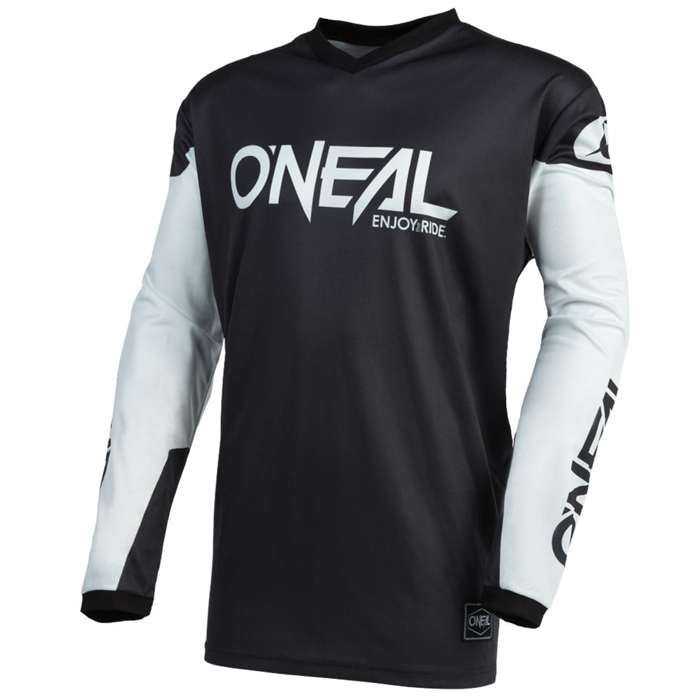 O'Neal Element Girl's Off-Road MX Motocross Jersey Grey/Pink YOUTH Large YL