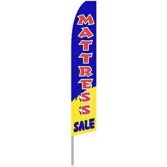 NEOPlex - "Mattress Sale" Swooper Feather Flag