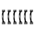 thumbnail image 1 of 6 Pcs Bow Door Handles Iron Wardrobe Pulls Classic Cupboard Pulls Drawer Handles, 1 of 9