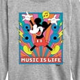 thumbnail image 3 of Disney - Mickey Music Is Life - Toddler & Youth Long Sleeve Graphic T-Shirt, 3 of 5