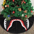 thumbnail image 3 of Falda para árbol de Navidad Ba-Pe, suave y divertida, collar para árbol de Navidad, decoración navideña de estilo rústico, 36", 3 of 4