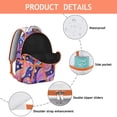 thumbnail image 4 of Retro Paisley Print Backpack - Amazing Paisley Gift for School & Campus, Durable Water-Resistant Bookbag, Large Capacity Design, 4 of 6