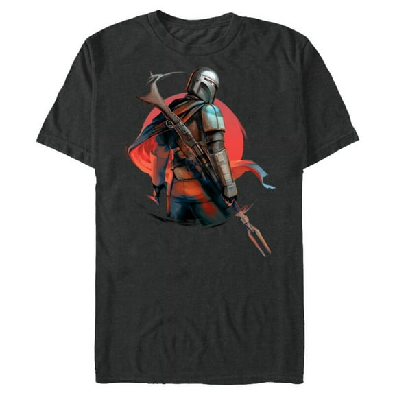Star Wars The Mandalorian IG-11 Battle Ready - Short Sleeve Blended T-Shirt for Adults - Customized-Dark Heather