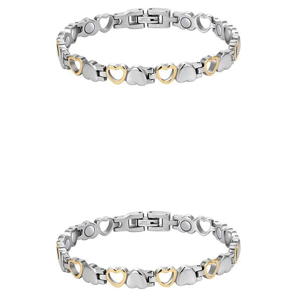 Brazalete Jumpingount de Mujer en Forma de Corazón Fiesta Cumpleaños Joyería de Mano