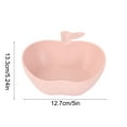 thumbnail image 3 of Valentine Decor Fruit shaped Bowls Pastel Plastic Pure Colour Romantic Kitchen Dining Table Valentine's Day Decor Valentine's Day Gift, 3 of 7