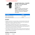 thumbnail image 2 of Camshaft Position Sensor - Compatible with 2005 - 2010 Honda Odyssey 2006 2007 2008 2009, 2 of 2