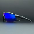 thumbnail image 1 of Gafas fotocromáticas rojas para ciclismo, lentes polarizadas para exteriores, deportivas, de montaña, para hombre y mujer qiuyongming unisex, 1 of 2
